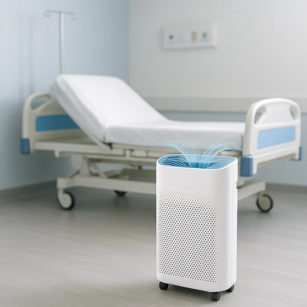 Air Purification System in Hospital Room